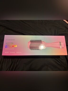 FOXYBae Pink Hot Air Blowout Brush — Volumizing Styling Brush